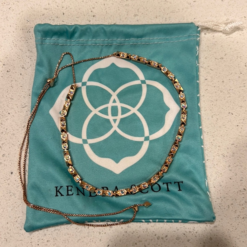 Rose Gold Kendra Scott Necklace